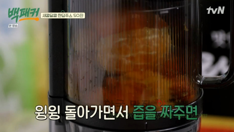 백패커 백종원 한당쥬스, 새콤달콤 한라봉 구좌 당근 주스 만들기 레시피 - 착즙기 9 ywAAAAAAQABAAACAUwAOw==
