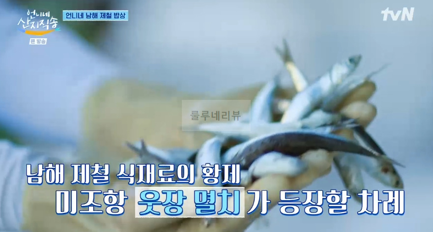 언니네 산지직송 염정아 멸치튀김 레시피 - 정아표 멸치튀김반죽 7 ywAAAAAAQABAAACAUwAOw==