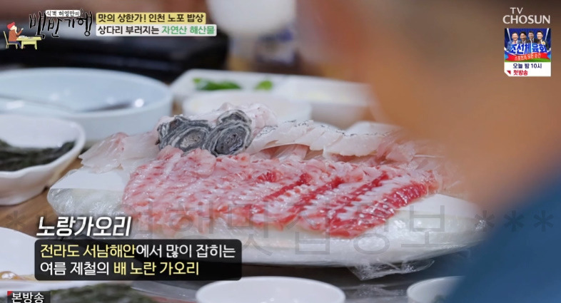 백반기행 상다리 부러지는 자연산 해산물 파는 곳 어디? 맛의 상한가 인천 노포 밥상 화수부두 횟집 5 ywAAAAAAQABAAACAUwAOw==