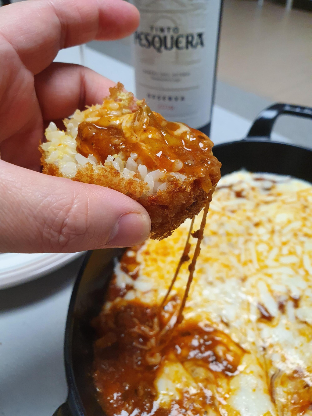 야매요리 아란치니 만들기(와인안주, 연말 파티메뉴 추천) 18 ywAAAAAAQABAAACAUwAOw==