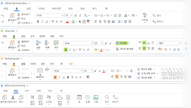 프로그램 다운로드 없이 브라우에서 한글,워드,시트 편집 가능한 폴라리스 오피스 웹 소개 3 ywAAAAAAQABAAACAUwAOw==