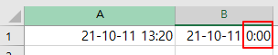 날짜와 시간 값이 입력 된 셀 데이터에서 날짜와 시간 분리하기 (엑셀) 3 ywAAAAAAQABAAACAUwAOw==