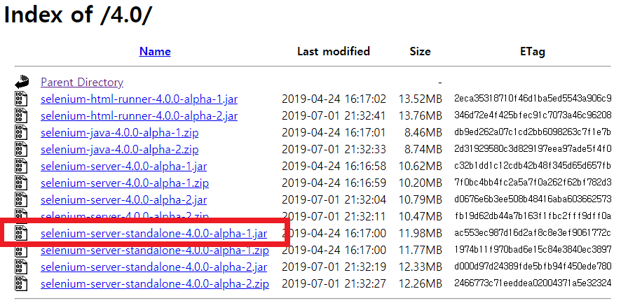 Selenium standalone server1