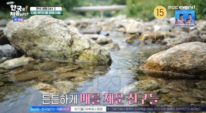 한국은 처음이지 시원한 계곡 물놀이 촬영지 어디? 어서와 등산 후 환상코드 닭백숙 먹고 첨벙첨벙 4 ywAAAAAAQABAAACAUwAOw==