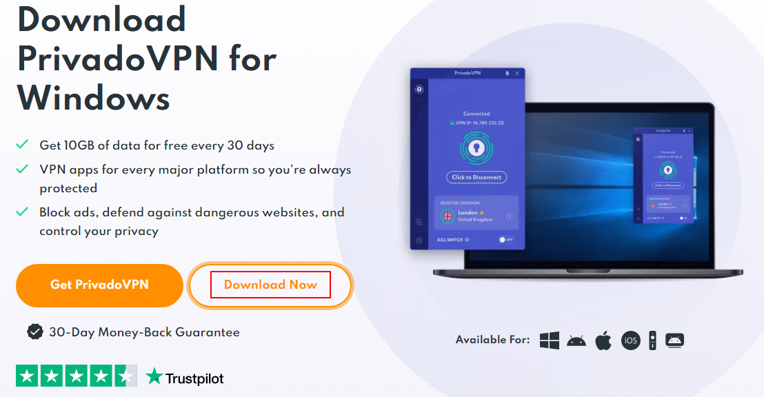 Windows PC용 무료 VPN 다운로드 및 사용법 | 속도 빠름, 매달 10GB 사용가능 2 ywAAAAAAQABAAACAUwAOw==