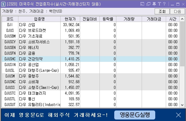 주식투자를 한다면 꼭 알아야 하는 시간대별 추천 화면 (ver.키움증권 영웅문) (─‿─) 5 ywAAAAAAQABAAACAUwAOw==