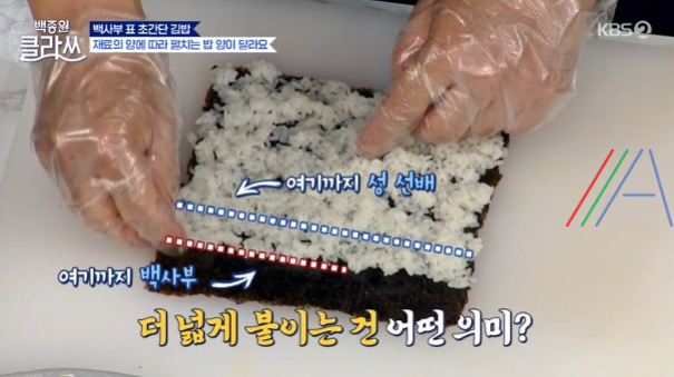 백종원클라쓰 백사부 표 초간단 김밥, '스크램블 김밥' 김밥용 지단, 유부 볶음 만드는 법 레시피 13 ywAAAAAAQABAAACAUwAOw==