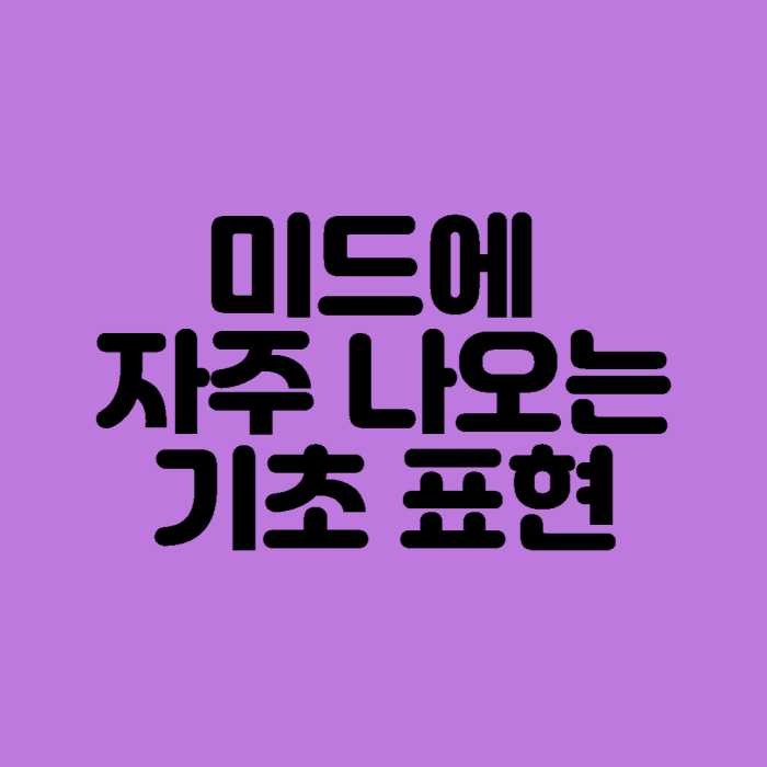 미국 드라마와 영화에 자주 나오는 영어기초 표현 1 미드에 자주 나오는 영어 표현 배우기