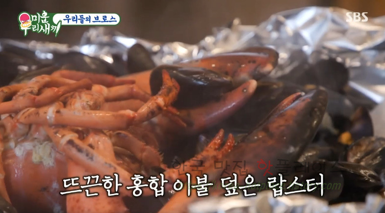 미운우리새끼 이상민 랍스터 홍합 감바스 요리 만들기 레시피 18 ywAAAAAAQABAAACAUwAOw==