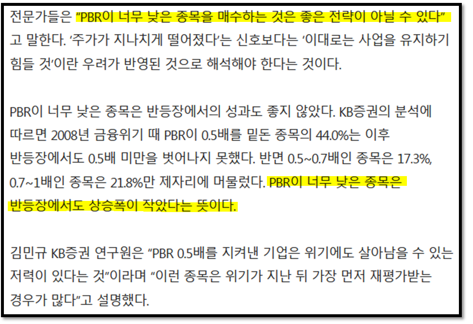 PBR로 알아보는 한국 증시 바닥은 어디일까? 7 ywAAAAAAQABAAACAUwAOw==