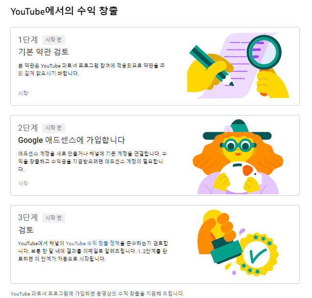 유튜브 파트너 프로그램 승인 신청하는 방법과 승인 시간 알아보기 4 ywAAAAAAQABAAACAUwAOw==