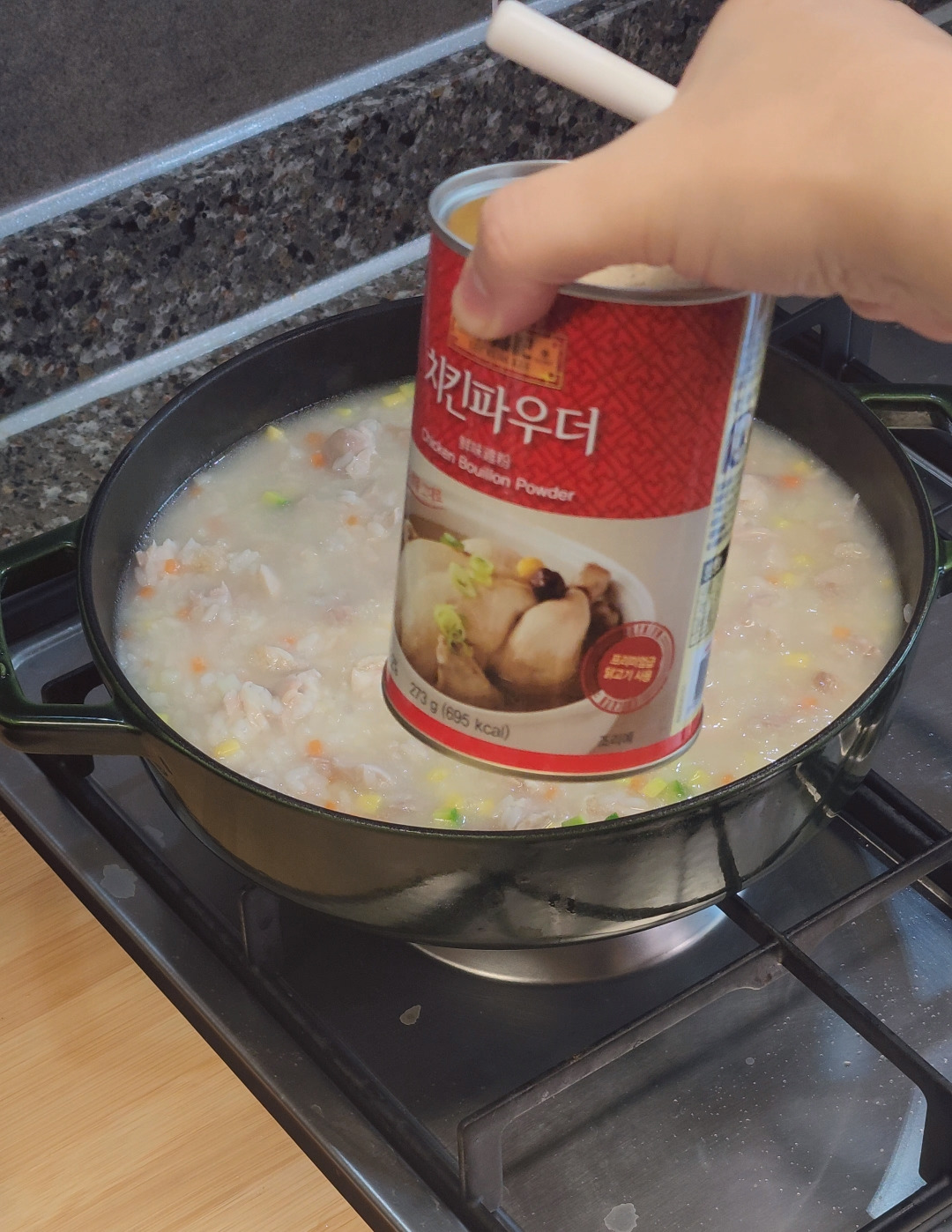 닭다리살로 만드는 간단한 닭죽 황금레시피 19 ywAAAAAAQABAAACAUwAOw==
