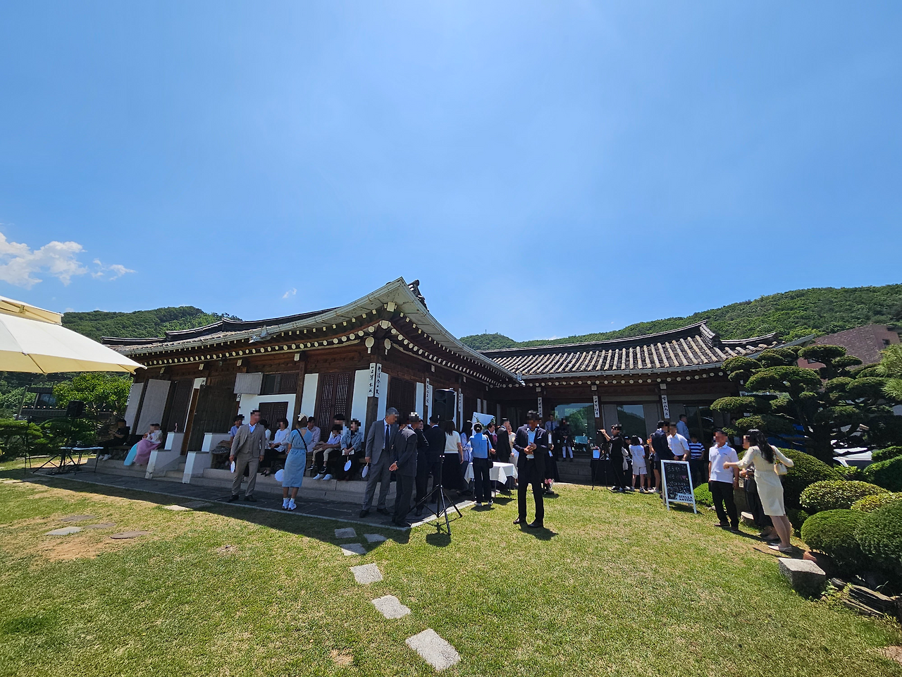 용인 송담고택 야외 스몰웨딩 하객 참석 후기 3 ywAAAAAAQABAAACAUwAOw==