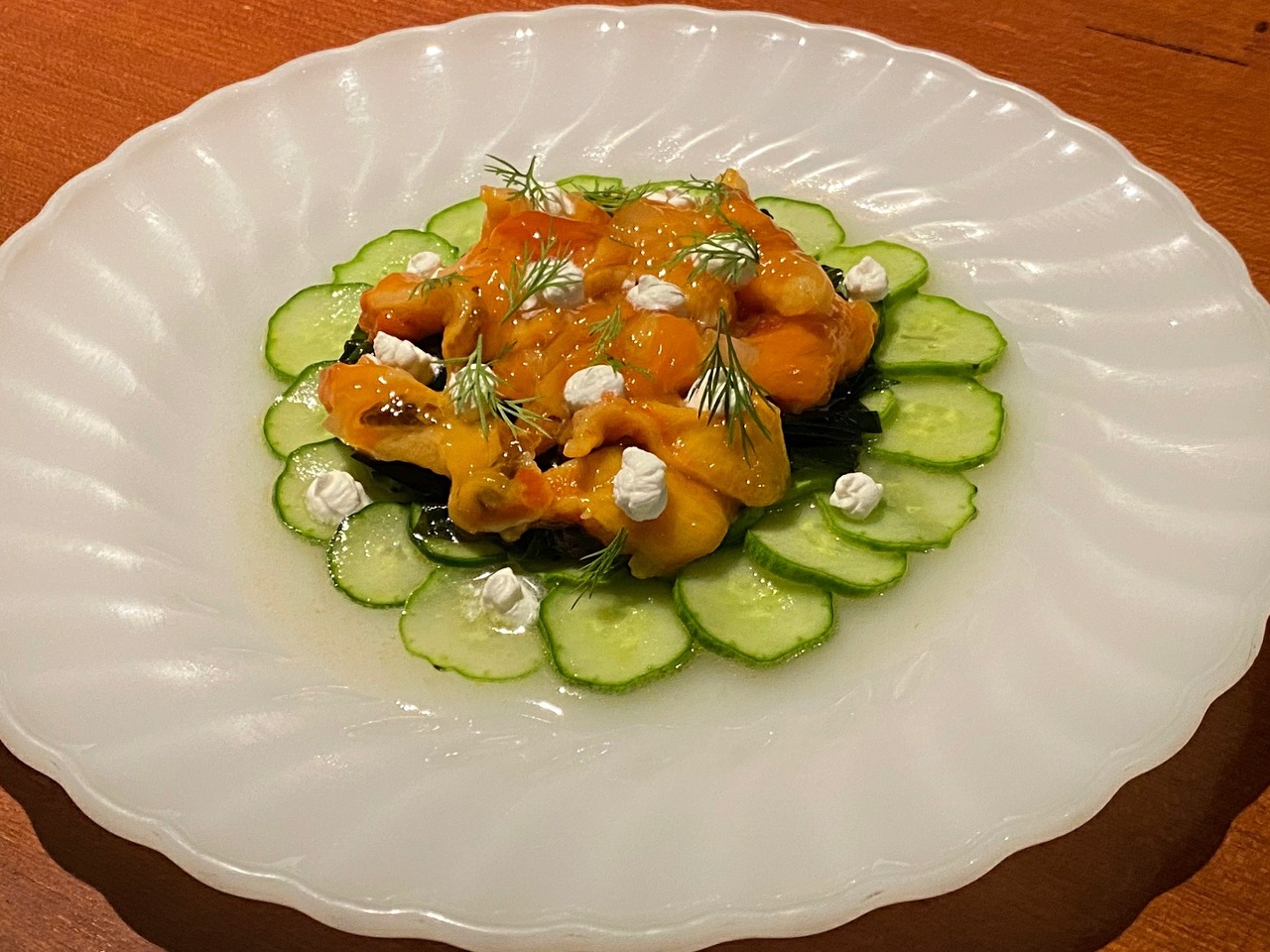 Jae’s Sea Squirt Salad 