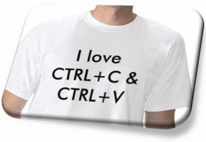 Ctrl+C + Ctrl+V - 효율이 최고!