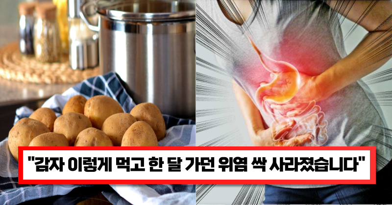 “위가 안 좋은 사람은 이렇게 먹어야 효과 본다고..” 건강 전문의가 말해주는 위궤양, 위염에 효과적인 감자 레시피 1가지