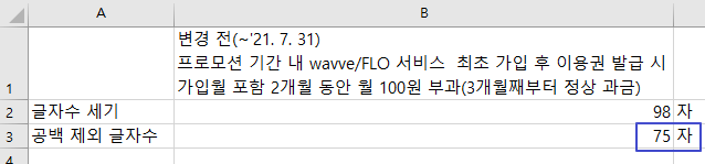 글자 수 세기 | 공백 포함 글자수 , 공백 제외 글자 수 확인하기 2 ywAAAAAAQABAAACAUwAOw==