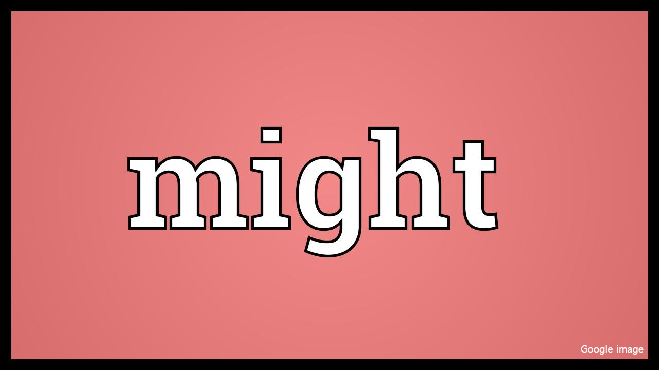 <영어 조동사> might 의 용법 : might be able to / might have to 1 ywAAAAAAQABAAACAUwAOw==