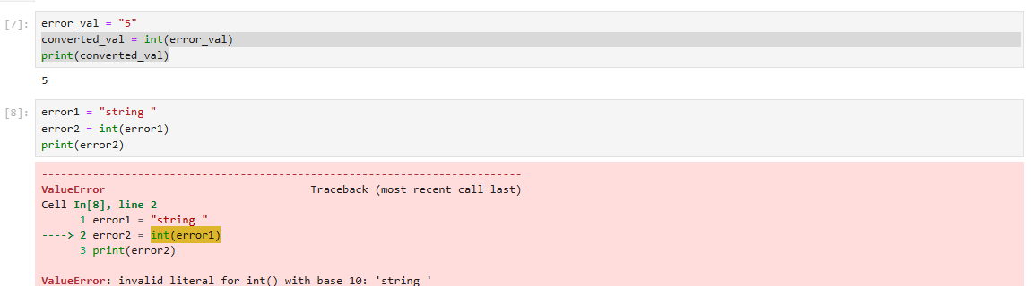 Python Type Conversion