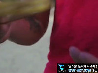 길에서 번호딴뇬 떡치기