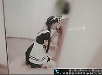 우연히 만난 사장님께 선보이는 하녀 코스프레