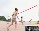 단체로 떡질 파티 즐기는 남...
