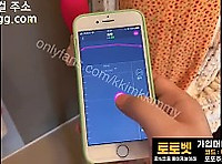 팬티에 진동기 넣고 장난치는남