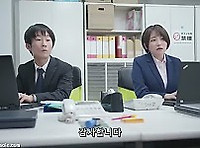[EBOD-997] 연장 근무중 폭우로 집에 못가서-1
