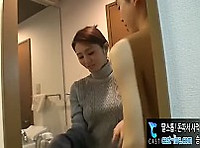 누님의 가르침에 한결편안히 박을수있는청년