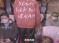 여행중 버스안에서 만난 암캐