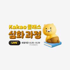 [카카오 비즈니스 세미나] Kakao 클래스 심화 과정 (8/20~8/29)의 대표 사진