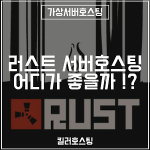 러스트 서버호스팅 어디가 좋을까 !?