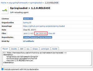 Springloaded maven on sale