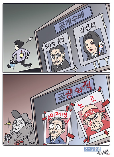 시선 돌리기