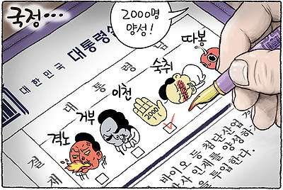 국정 운영 옵션