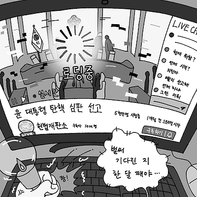 헌법재판소, 무한 로딩 중