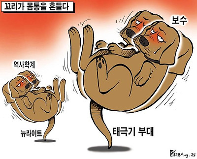 꼬리가 몸통을 흔든다