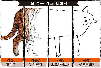 윤 정부 외교 변천사