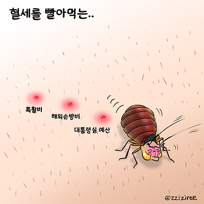 혈세를 빨아먹는...