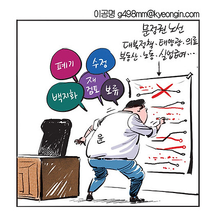 문정권 노선