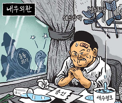 내우외환