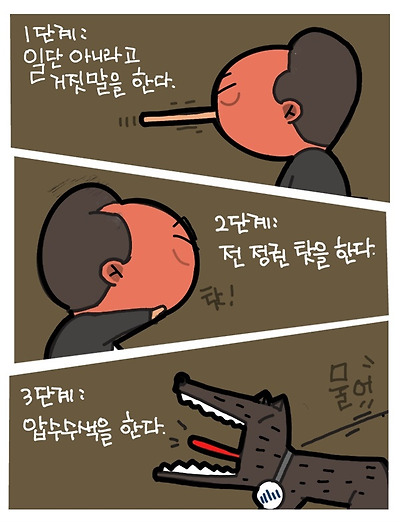 현 정권의 패턴을 파악했다!