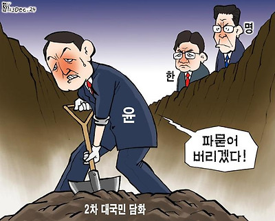 제 무덤 파기