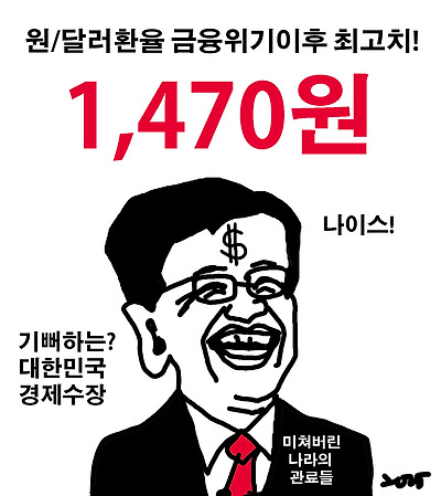 기뻐하는 경제 수장