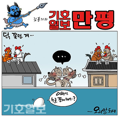닭 쫓던 개
