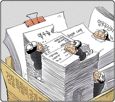 검찰 특활비 내역