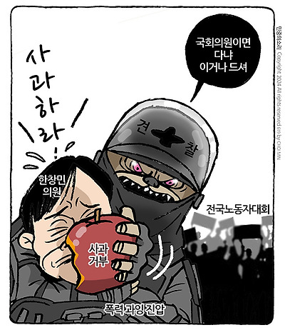 폭력 과잉 진압