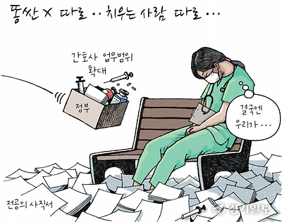 똥싼 놈 따로.. 치우는 사람 따로...