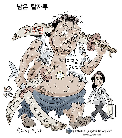 남은 칼자루