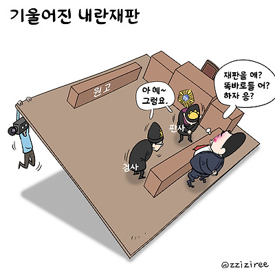 기울어진 내란 재판